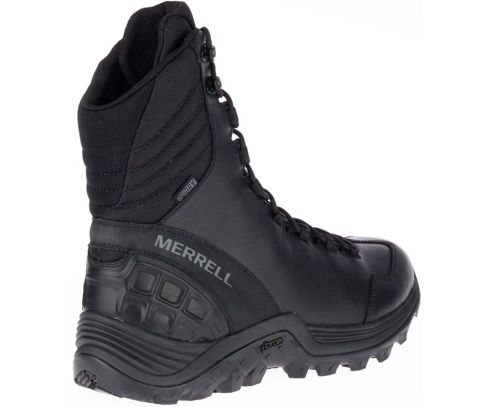 Merrell Boots Black - Thermo Rogue Tactical Waterproof Ice+ - Womens 48QEWKUIH